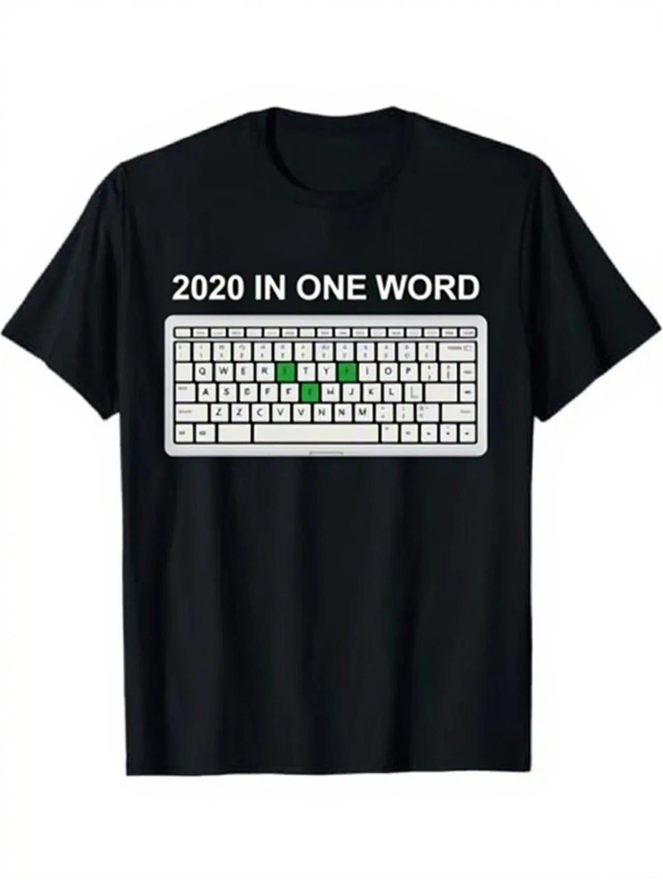 Office Tech For Men - Men's Keyboard Print Short Sleeve T-Shirt