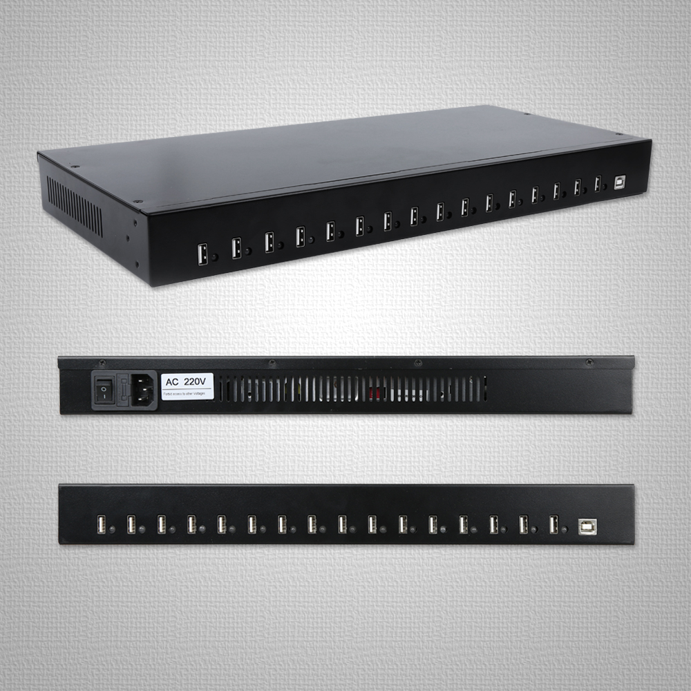 Multi Port Usb Hub - Good Sipolar A-165 Multi-Port 16 Port