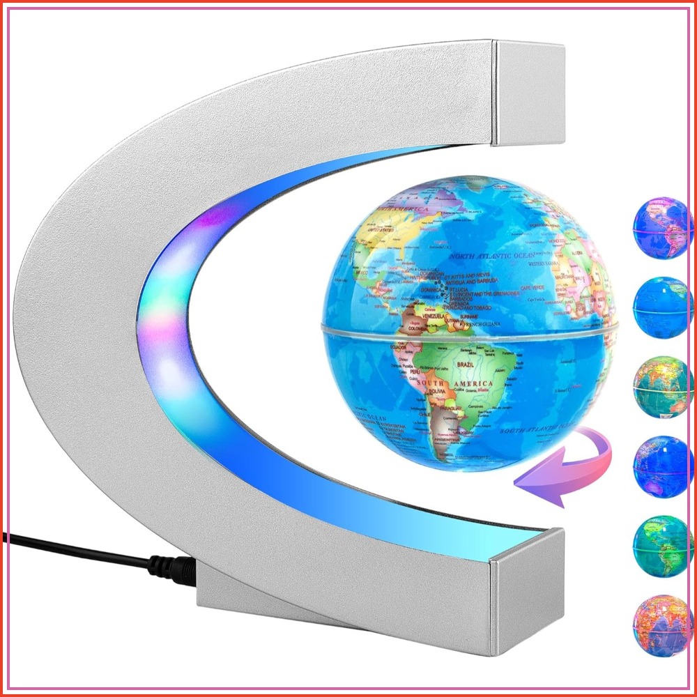 Magnetic Levitating Globe with - Office Tech For Men 리뷰 및 가격