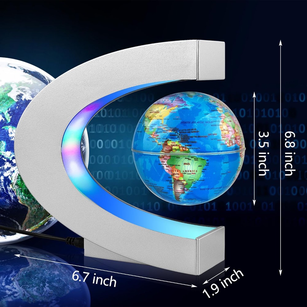 Magnetic Levitating Globe with - Office Tech For Men 리뷰 및 가격