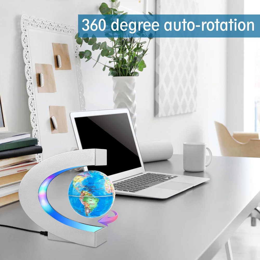 Magnetic Levitating Globe with - Office Tech For Men 리뷰 및 가격