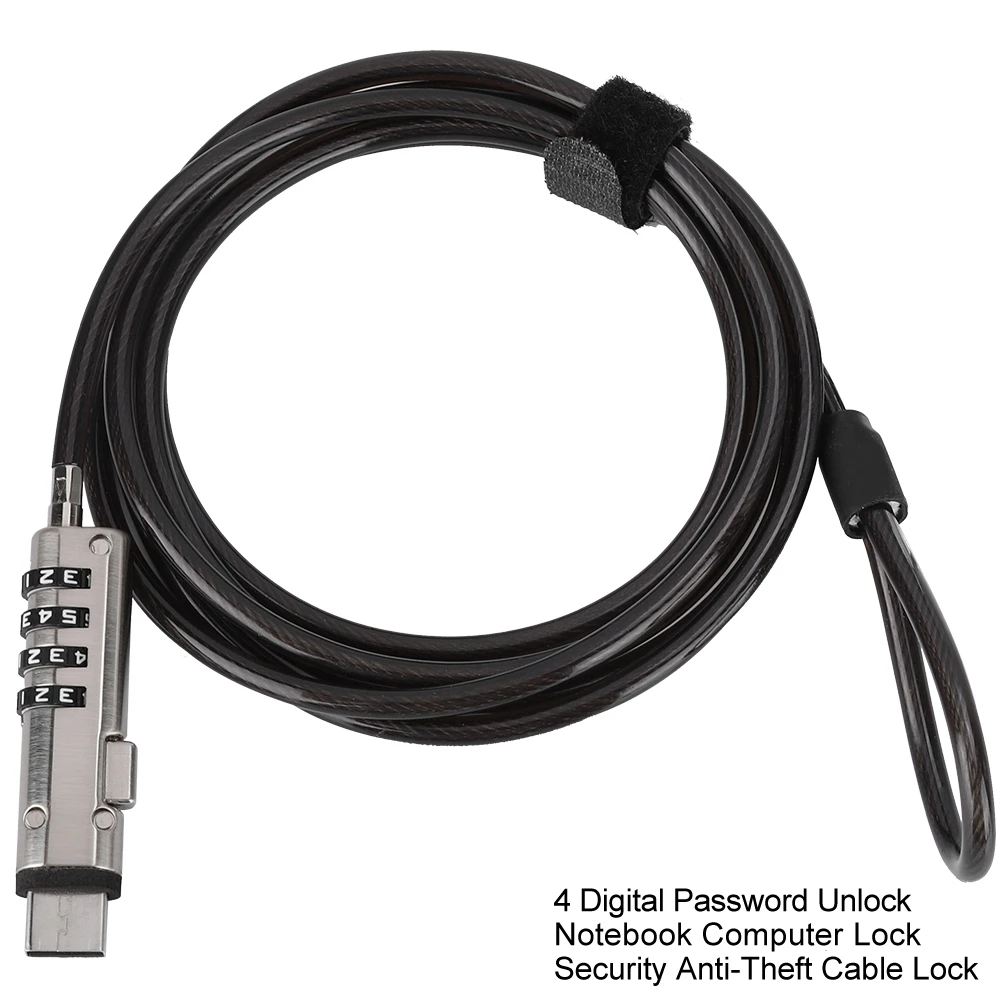 Latop Lock 4 Digital Password  - Pc Security Lock 리뷰 및 가격