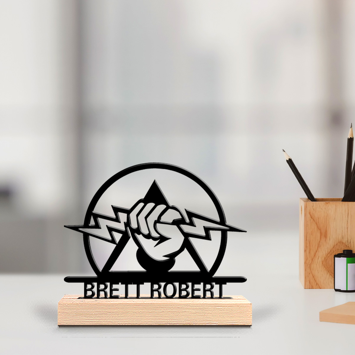 Custom Engraved Electrical Eng - Office Tech Desk 리뷰 및 가격