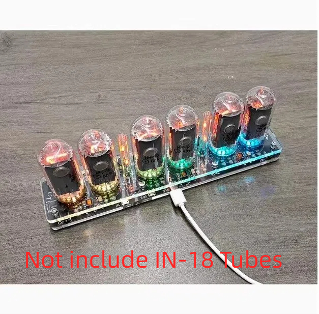 GHXAMP 6-Digit IN-18 Nixie Tub - Tech Office Youtube 리뷰 및 가격