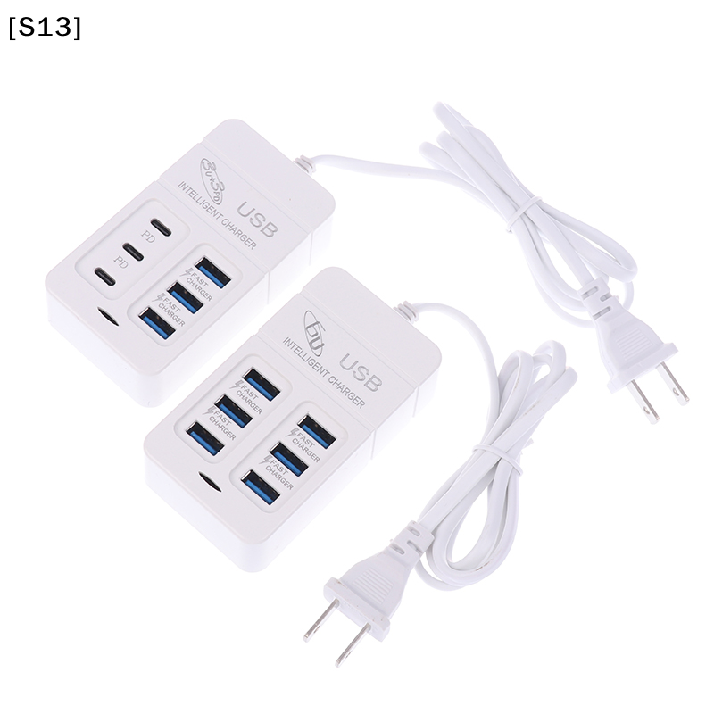 1PC US Plug 6Ports Multiport U - Multi Port Usb Hub 리뷰 및 가격