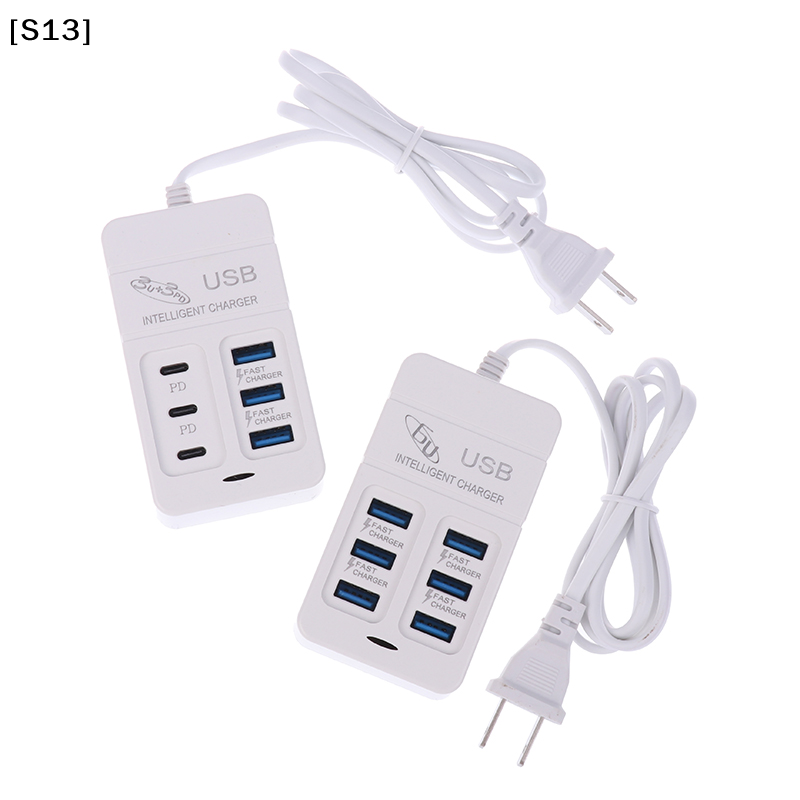 1PC US Plug 6Ports Multiport U - Multi Port Usb Hub 리뷰 및 가격