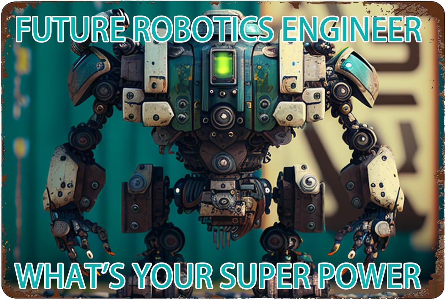 Robotics Engineer Metal Sign 8 - Tech Office Engineer 리뷰 및 가격