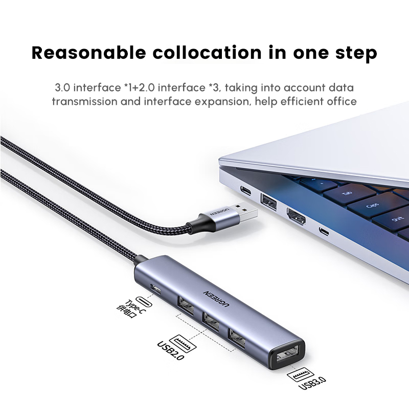 UGREEN USB Hub with 4 USB2.0 P - Multi Port Usb Hub 리뷰 및 가격
