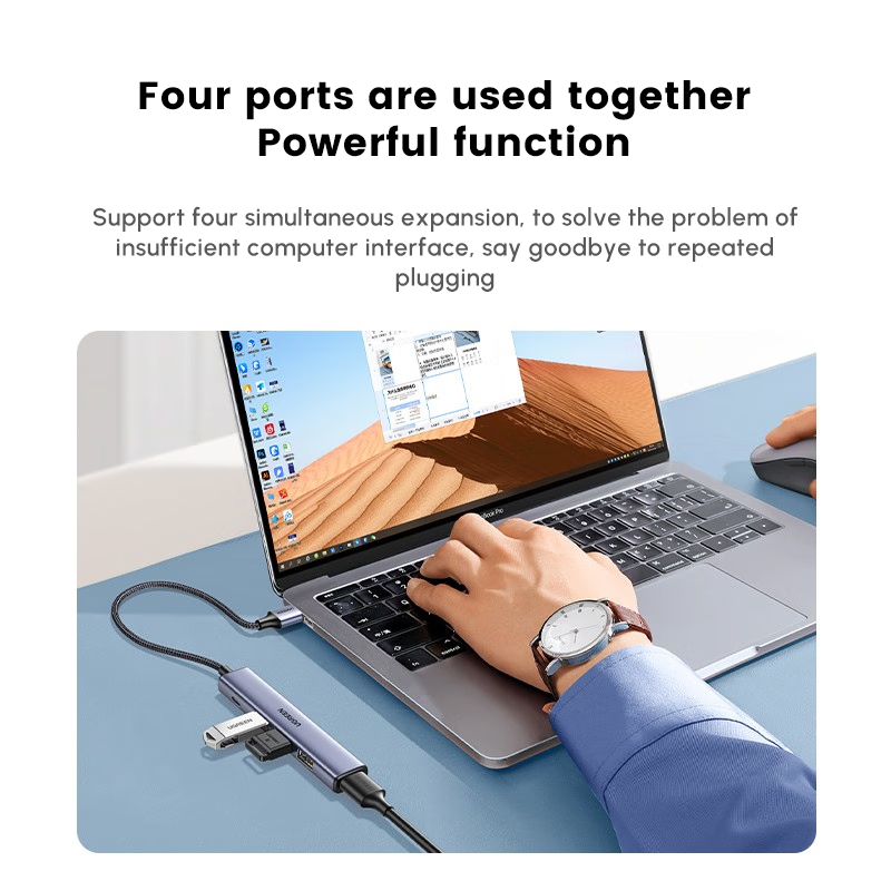 UGREEN USB Hub with 4 USB2.0 P - Multi Port Usb Hub 리뷰 및 가격