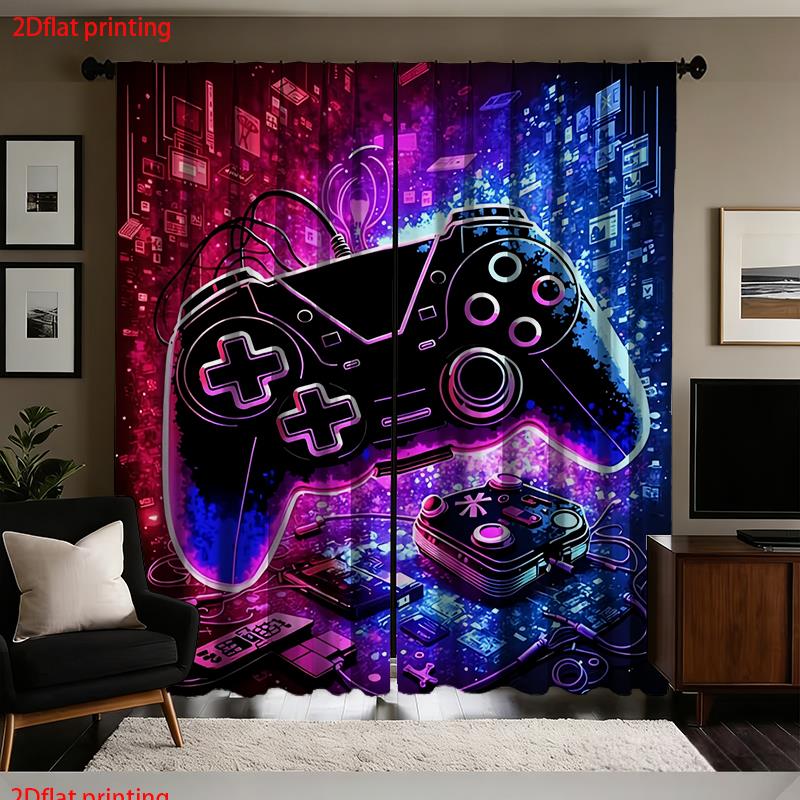 Neon Gaming Curtain Controller - Tech Office Youtube 리뷰 및 가격