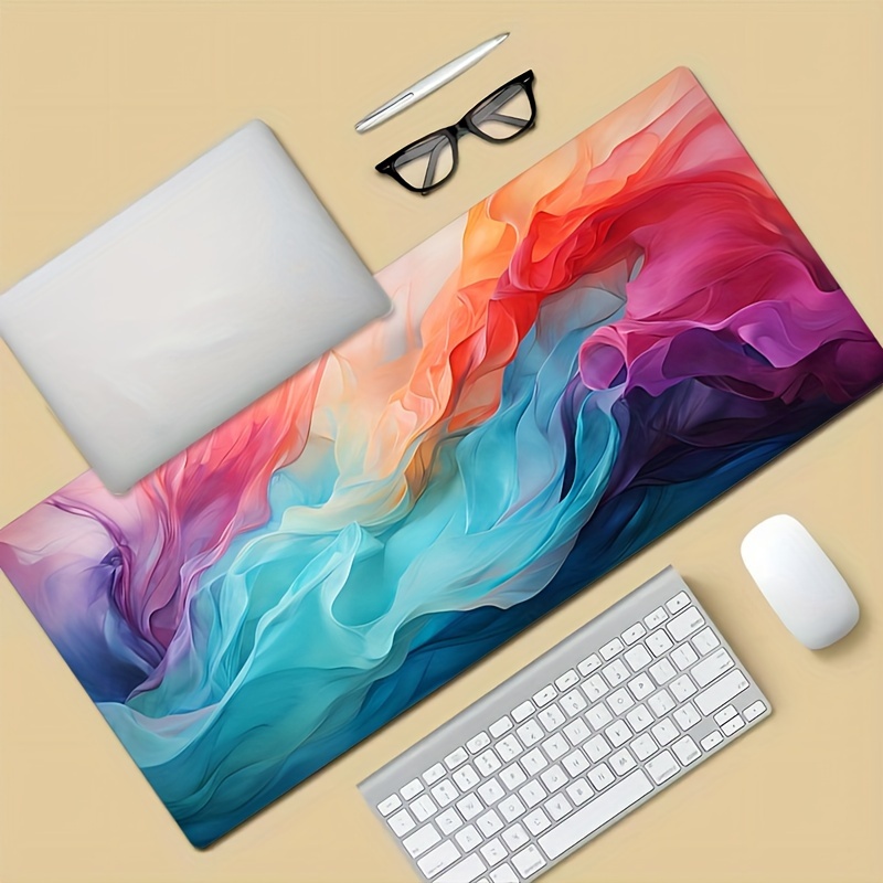 Large Abstract Color Mouse Pad - Office Tech Desk 리뷰 및 가격