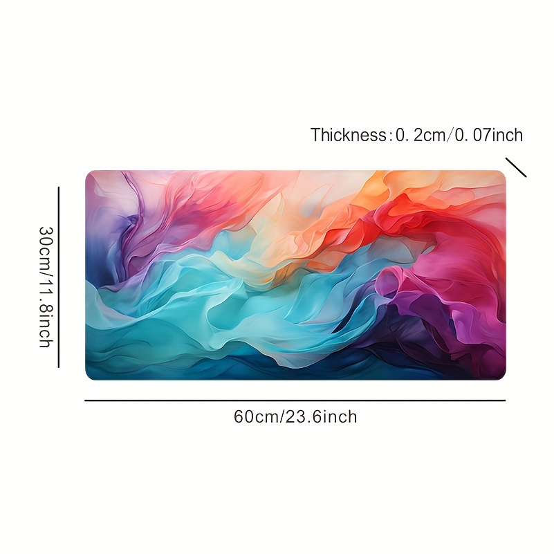Large Abstract Color Mouse Pad - Office Tech Desk 리뷰 및 가격