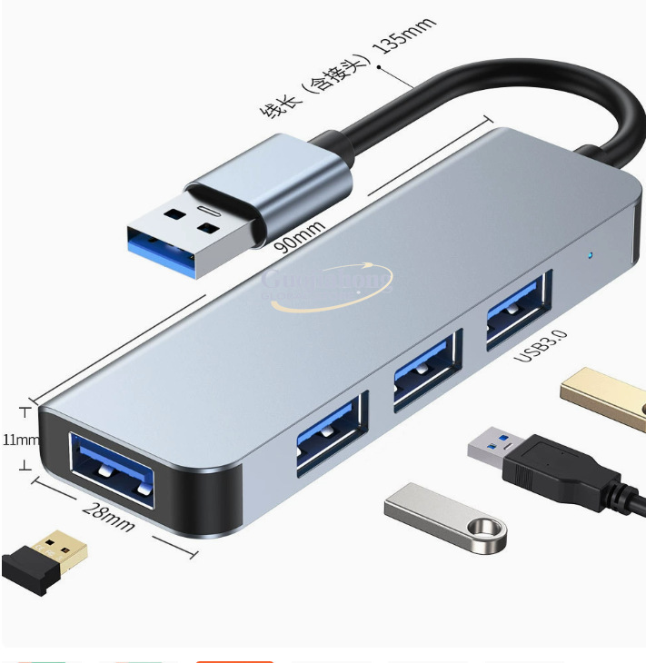 Hot-selling USB-C 4-port hub,  - Multi Port Usb Hub 리뷰 및 가격