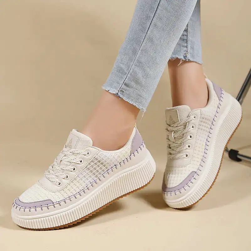 Brown Shoes Woman Flats Autumn - Office Tech Guy 리뷰 및 가격