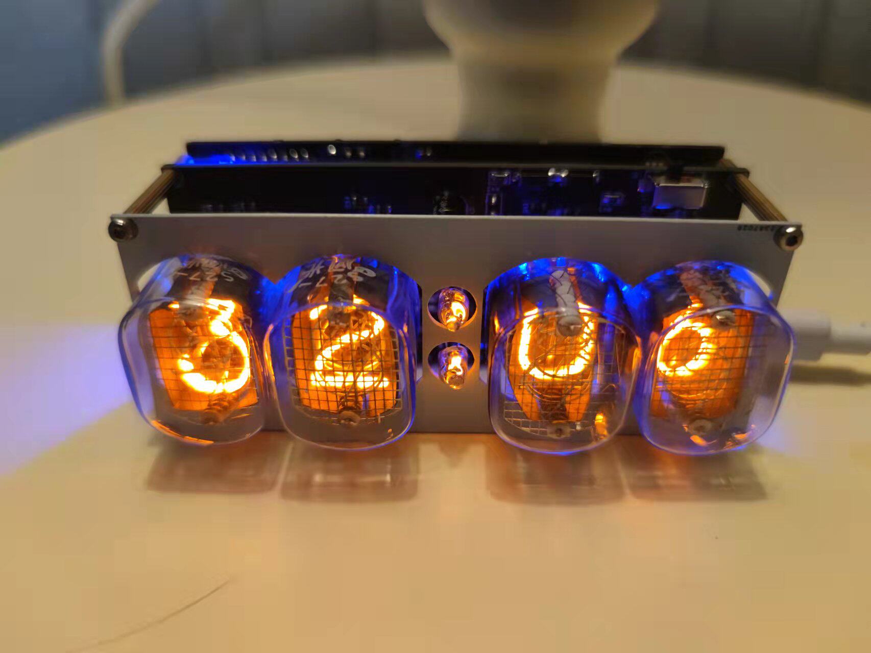 QS30-1 Nixie Tube Clock, Retro - Tech Office Youtube 리뷰 및 가격