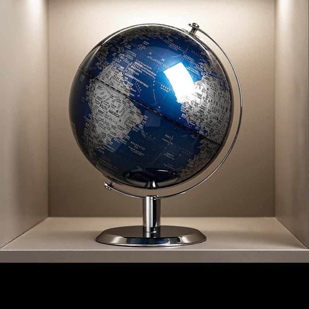 8 Inch World Globe with Stainl - Office Tech For Men 리뷰 및 가격