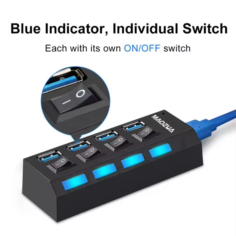High Speed 4 Ports USB HUB 4×U - Multi Port Usb Hub 리뷰 및 가격