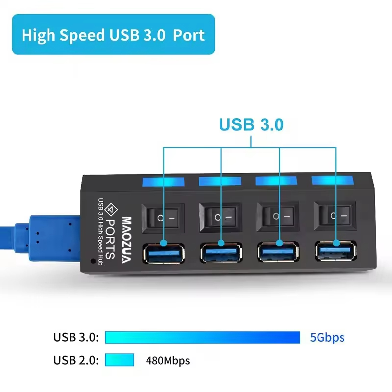 High Speed 4 Ports USB HUB 4×U - Multi Port Usb Hub 리뷰 및 가격