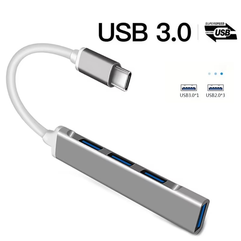 4 Ports USB 3.0 Hub TYPE C HUB - Multi Port Usb Hub 리뷰 및 가격