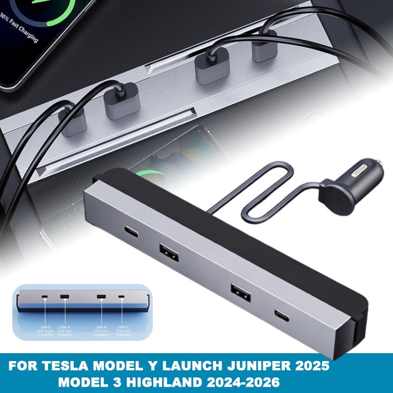 Center Console Car Adapter Mul - Multi Port Usb Hub 리뷰 및 가격