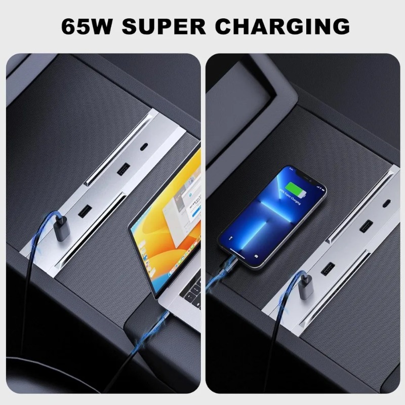Center Console Car Adapter Mul - Multi Port Usb Hub 리뷰 및 가격