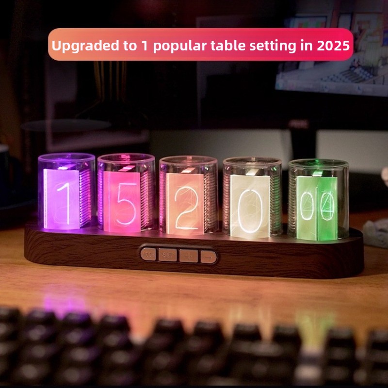 LED Nixie Tube Clock RGB Gamin - Tech Office Youtube 리뷰 및 가격