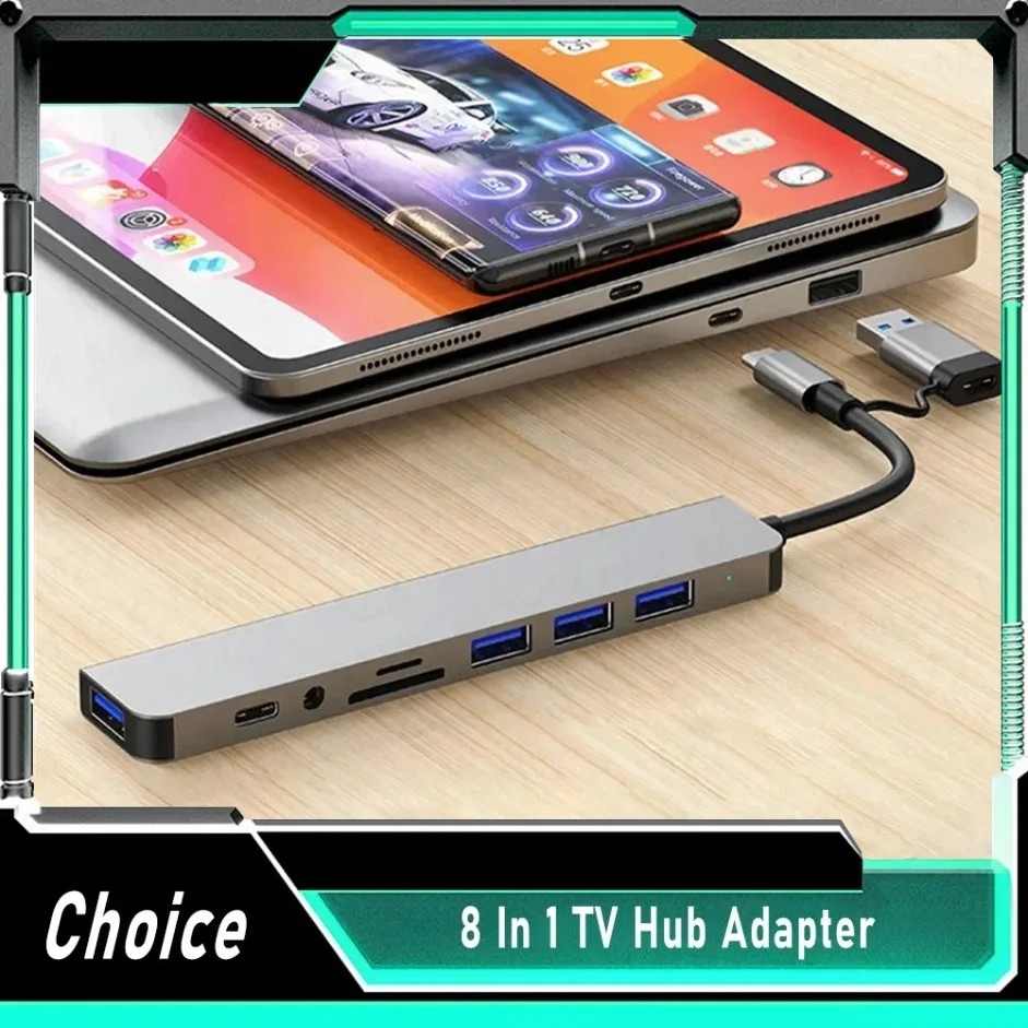 8 in 1 USB C Hub Expander Mult - Multi Port Usb Hub 리뷰 및 가격