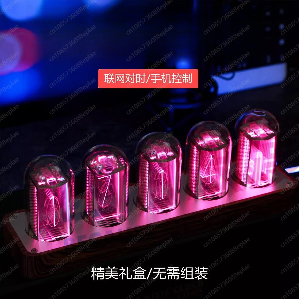 Nixie Tube Clock with Real Woo - Tech Office Youtube 리뷰 및 가격