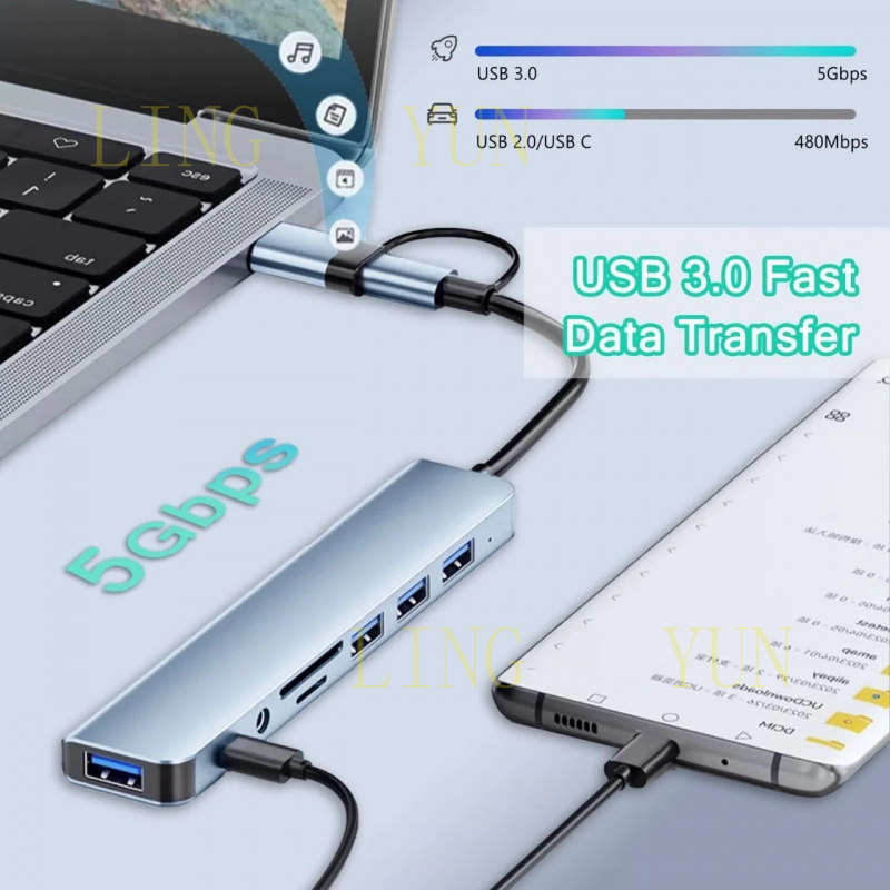 Z  Type C HUB USB HUB USB 3.0  - Multi Port Usb Hub 리뷰 및 가격