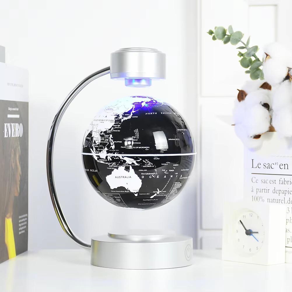 Magnetic Levitation Globe with - Office Tech Desk 리뷰 및 가격
