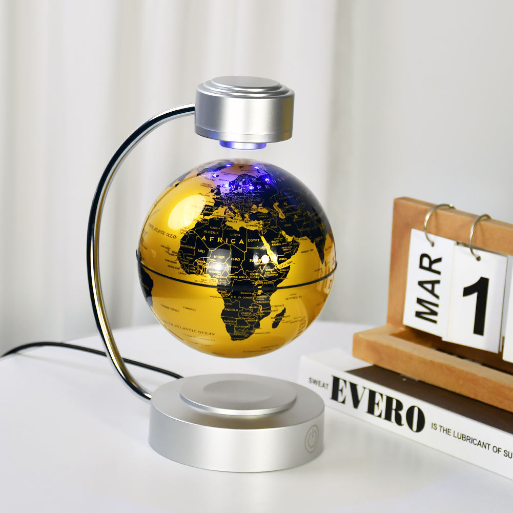 Magnetic Levitation Globe with - Office Tech Desk 리뷰 및 가격