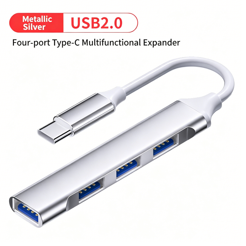 4 Port USB 2.0 Hub USB-A & Typ - Multi Port Usb Hub 리뷰 및 가격