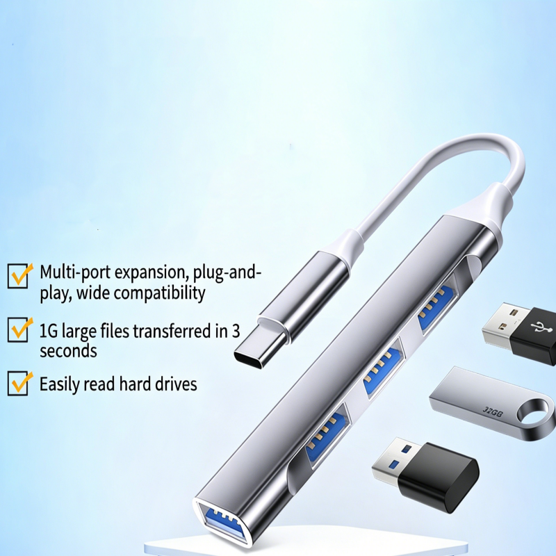 4 Port USB 2.0 Hub USB-A & Typ - Multi Port Usb Hub 리뷰 및 가격
